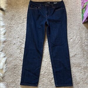 Seven7 Dark Blue Straight Leg Jeans Size 10